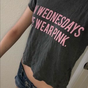 Brandy Melville On Wednesdays We Wear Pink T-shirt